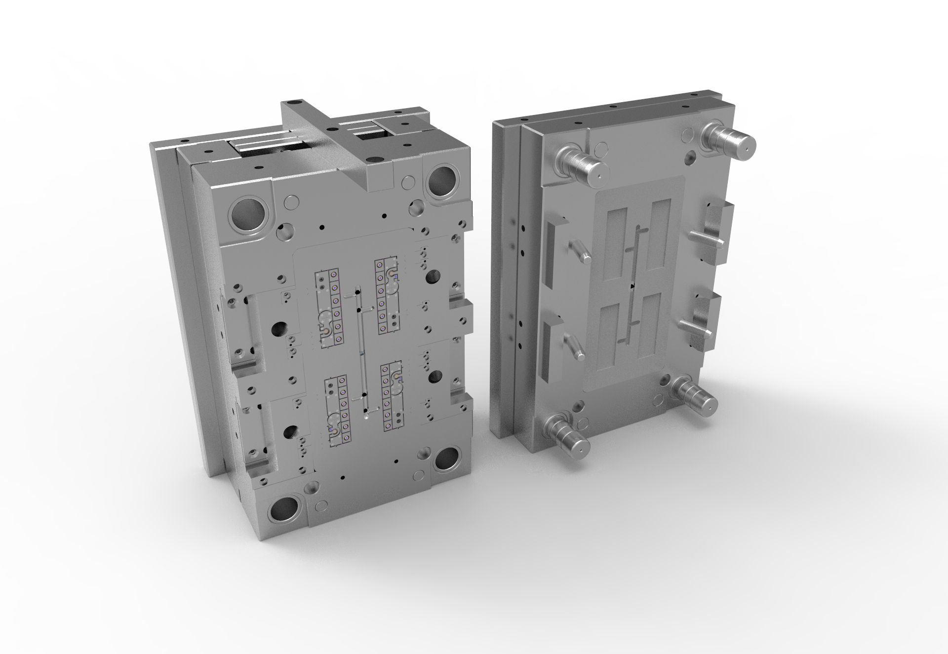 Top Cover_4 Cavity_Battery Part Mould-image